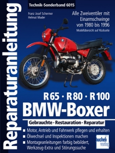Reparaturanleitung BMW Boxer R 65 R 80 R 100 Enduro ...