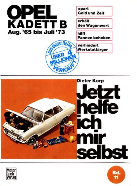 Opel Kadett B   ab August ´65 - 