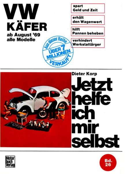 VW Käfer 1200/1300/1500/1302/S/1303/S alle Modelle ab August ´69 - 