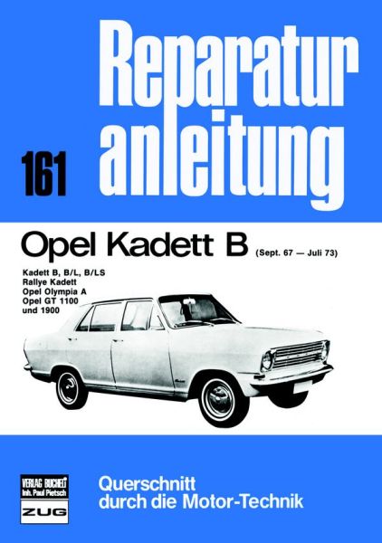 Opel Kadett B   09/1967 bis 07/1973 - 