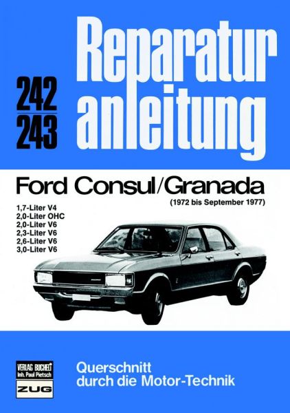 Ford Consul/Granada 200/230.4  ab 08/73 - 76   - 