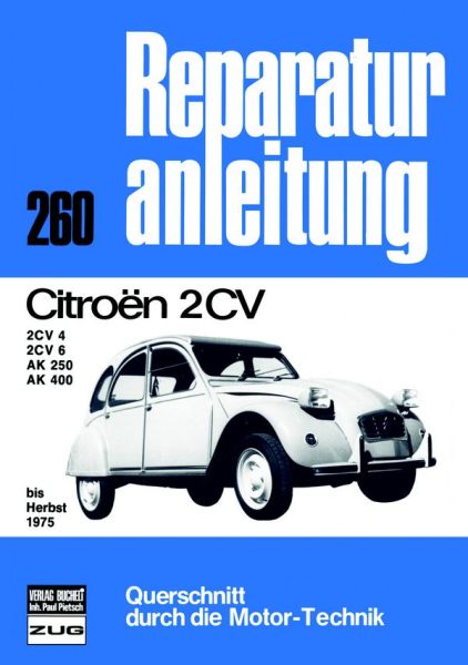 Citroen 2 CV  bis Herbst 1975 - 