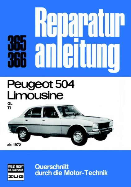 Peugeot 504 Limousine  ab  1972 - 