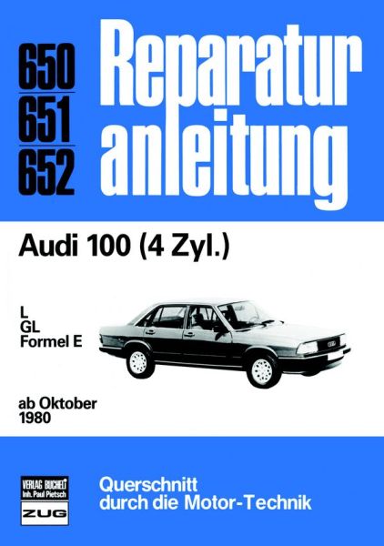 Audi 100  4 Zyl.  ab Okt. 1980 - 