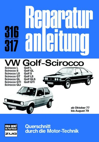 VW Golf/Scirocco  10/77 bis  8/79 - 