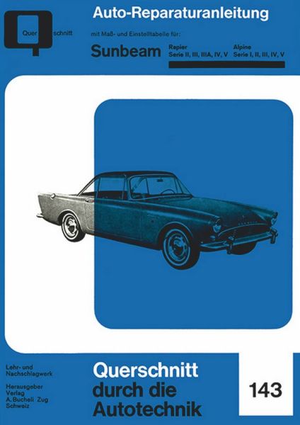 Sunbeam    Rapier / Alpine - Rapier Serie II,III,IIIA,IV, V // Alpine Serie I, II, III, IV, V