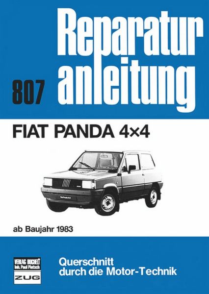 Fiat Panda 4x4 - ab Baujahr 1983      //  Reprint der 3.Auflage 1986