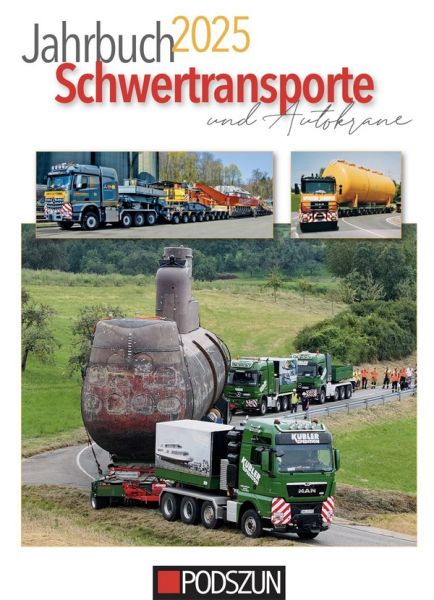 Jahrbuch Schwertransporte und Autokräne 2025 - 