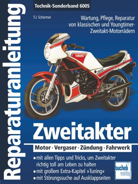 Zweitakter - Motor - Vergaser - Zündung - Fahrwerk