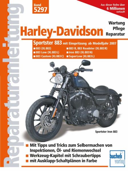 Harley Davidson Sportster 883 - Einspritzer und Zahnriemen ab Modelljahr 2007