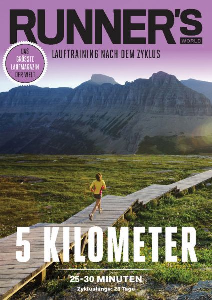 RUNNER´S WORLD 5 Kilometer unter 25-30 Minuten - Zykluslänge: 28 Tage (ePub) - Trainingsplan