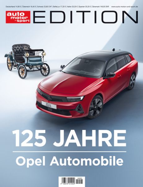 auto motor und sport Edition - 125 Jahre Opel - 03/2024