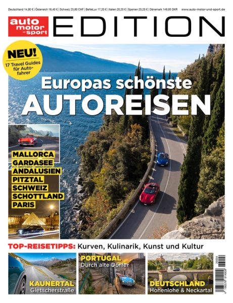 ams Edition 04/2026 - Europas schönste Autoreisen