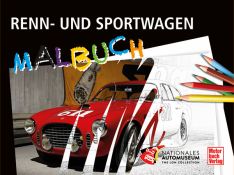 Renn- und Sportwagen Malbuch  - Das Nationale Automuseum - The Loh Collection