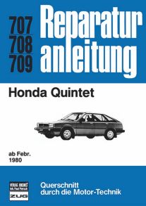 Honda Quintet - ab Februar 1980  //  Reprint der 12. Auflage 1983