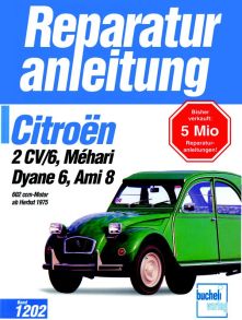 Citroen 2CV/6,Dyane6,Mehari,Ami 8,602ccm alle Modelle,alle Baujahre - 