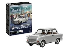 Trabant 601 60th Anniversary - Kunststoff-Modellbausatz im Maßstab 1:24 plus Buch
