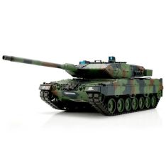 Model: Leopard 2A6 flecktarn BB+IR (Metallketten) - Maßstab 1:16 / Fertigmodell