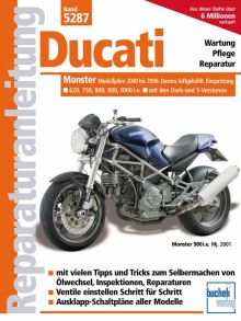 Ducati Monster ab 2000, Einspritzer, luftgekühlt - 