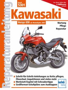 Kawasaki Versys 650 ccm - mit und ohne ABS ab Modelljahr 2007