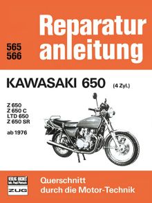 Kawasaki 650  (4 Zyl.)  ab 1976 - Z 650 / Z 650 C / LTD 650 / Z 650 SR