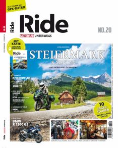 RIDE - Motorrad unterwegs, No. 20 - Steiermark/Kärnten