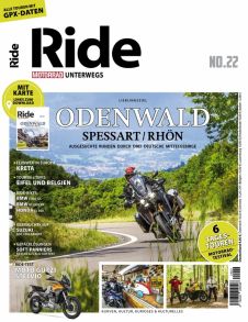 RIDE - Motorrad unterwegs, No. 22 - Odenwald/Spessart/Rhön