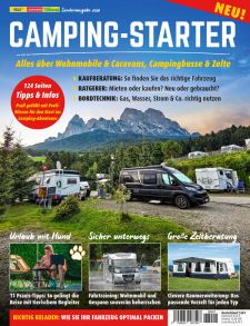pro mobil Camping-Starter 01/2026 Fahrtraining, Raumerweiterung, Hund - Kaufberatung, Miet-/ Kaufratgeber, Ratgeber Bordtechnik