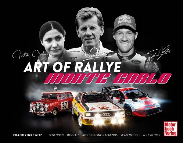 Art of Rallye - Monte Carlo - Ogier - Röhrl - Mouton // Legends - Scalemodels - Milestones