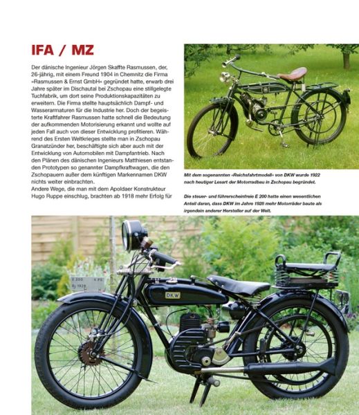 Das große DDR Motorrad Buch: Geschichte von MZ, Simson & IWL