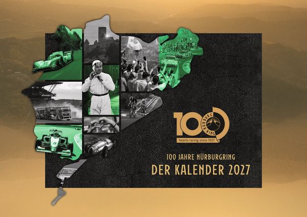 Nürburgring Kalender 2027 - Jubiläumsedition: 100 Jahre Nürburgring