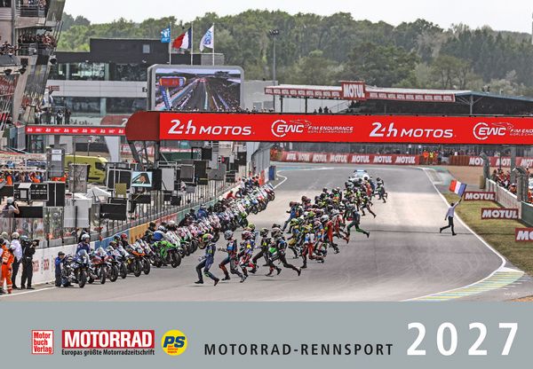 Motorrad Kalender 2027 - Der Motorrad Rennsport Kalender von MOTORRAD und PS