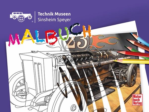 Museum Sinsheim - Speyer Malbuch - 