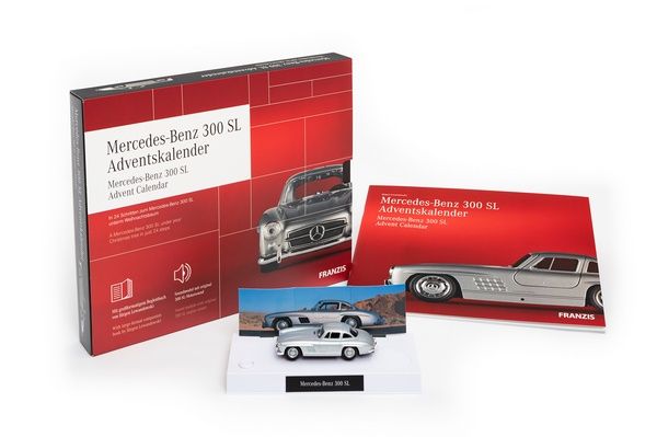 ADVENTSKALENDER MERCEDES-BENZ 300SL - Maßstab 1:43 ADVENTSKALENDER MERCEDES-BENZ 300SL - Maßstab 1:43