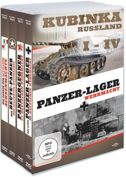 Panzerlager Wehrmacht Kubinka I-IV - (4er DVD Box)
