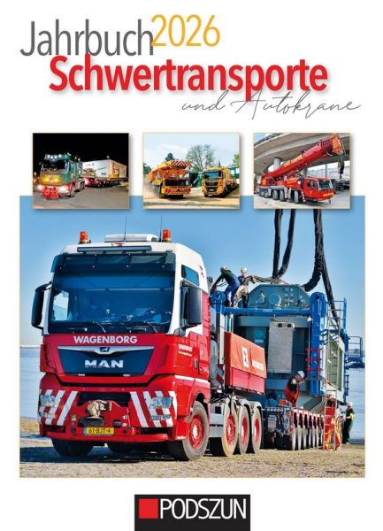 Jahrbuch Schwertransporte und Autokräne 2026 - 