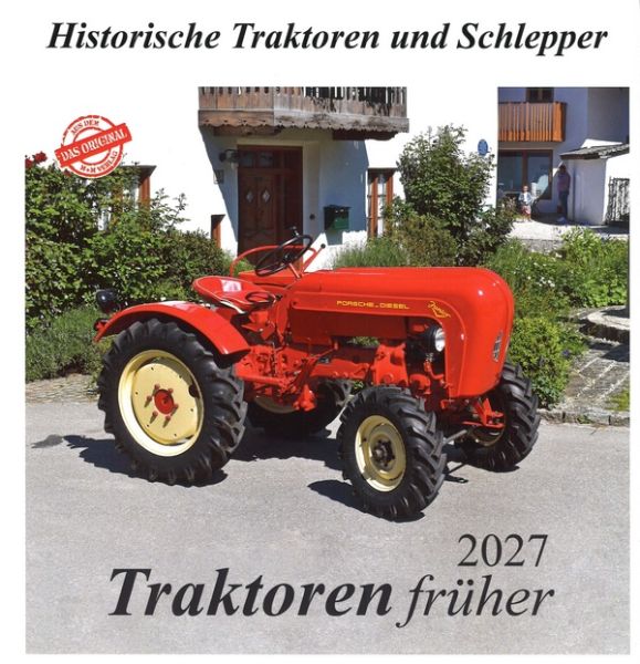 Traktoren früher Kalender 2027 - 