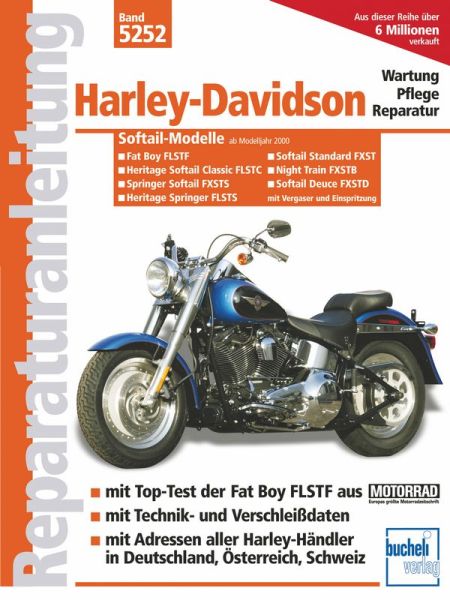 Harley-Davidson Softail-Modelle / Modelljahre 2000 bis 2004 - 