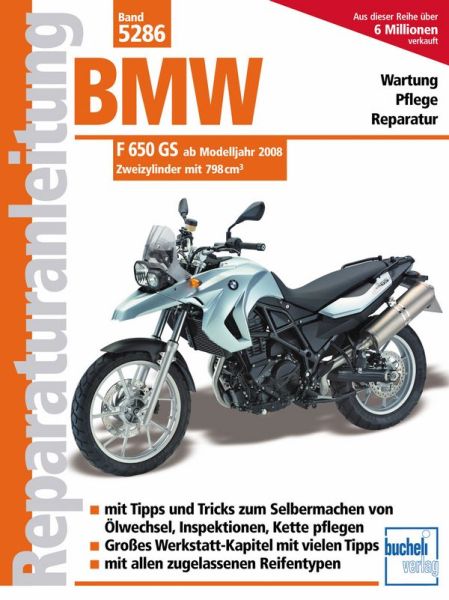 BMW F 650 GS ab Modelljahr 2008 - Zweizylinder mit 798cm³
