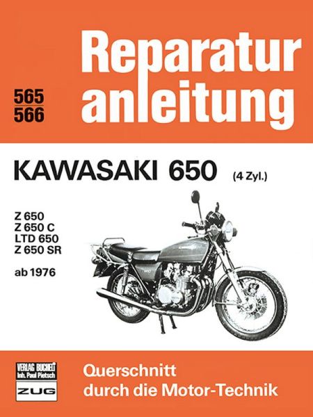Kawasaki 650  (4 Zyl.)  ab 1976 - Z 650 / Z 650 C / LTD 650 / Z 650 SR
