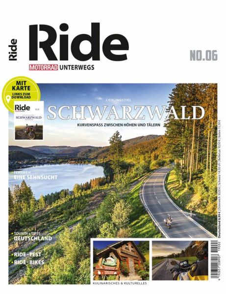 RIDE - Motorrad unterwegs, No. 6 - Schwarzwald