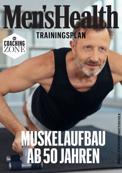 MEN'S HEALTH Trainingsplan: Muskelaufbau für Männer ab 50 - MEN'S HEALTH Trainingsplan: Muskelaufbau für Männer ab 50 -