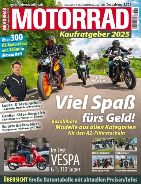Motorrad Kaufratgeber - 01/2025 - Motorrad Kaufratgeber - 01/2025 -