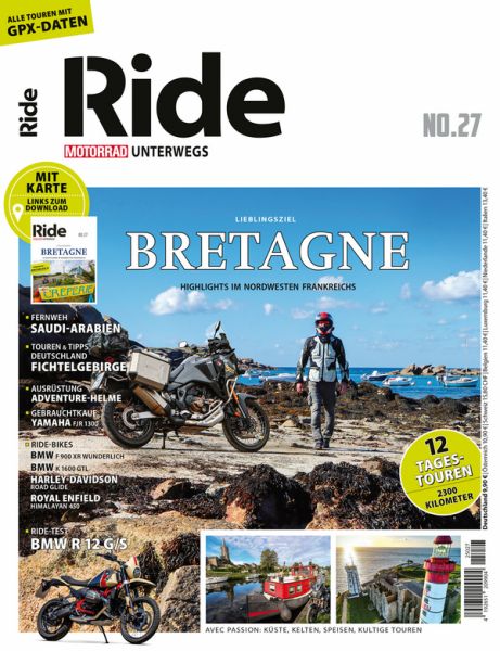 RIDE - Motorrad unterwegs, No. 27 - Bretagne