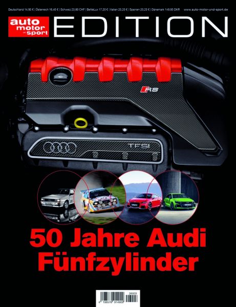 ams Edition 03/2026 - 50 Jahre Audi-Fünfzylinder