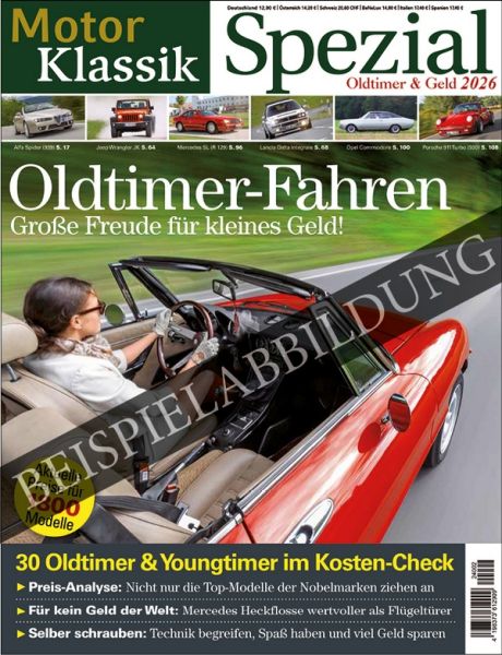 Motor Klassik Spezial Oldtimer & Geld - 02/2026