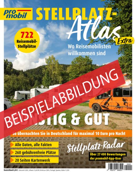 promobil Stellplatz-Atlas 01/2026 - 