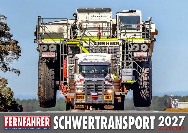Schwertransporter Kalender 2027 - 