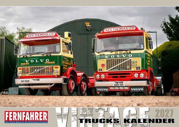 Vintage Trucks Kalender 2027 - 