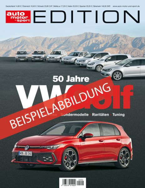 ams Edition - 50 Jahre Golf GTI - 01/2026 ams Edition - 50 Jahre Golf GTI - 01/2026